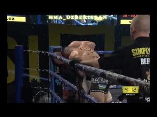 uzbek knocked out the champion mahmud muradov - shota gvasalia xfn