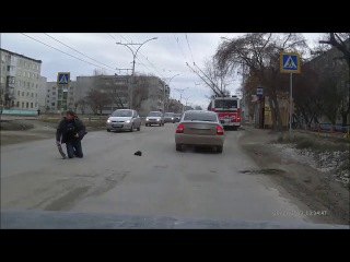 shot down a pedestrian kamensk.